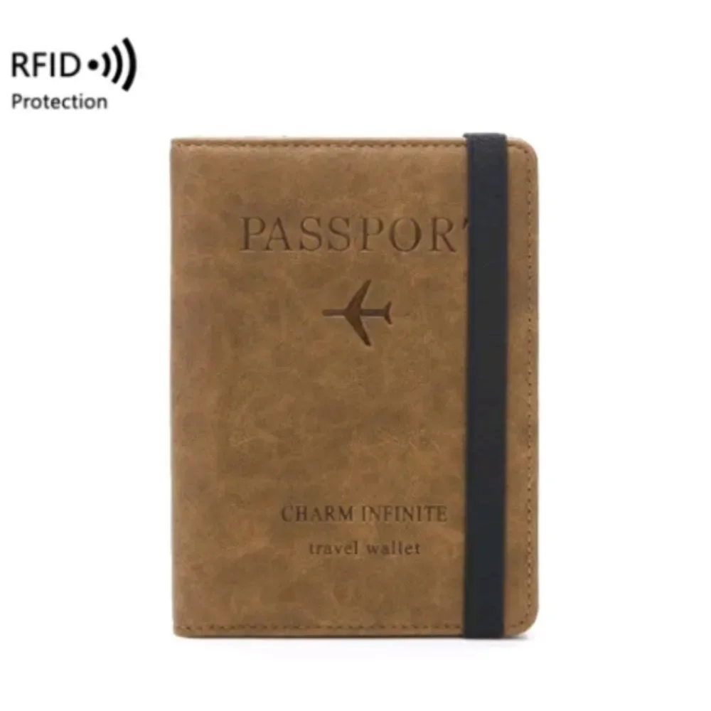 Passport Holder Travel Essentials Passport Wallet RFID Blocking for Men Women US